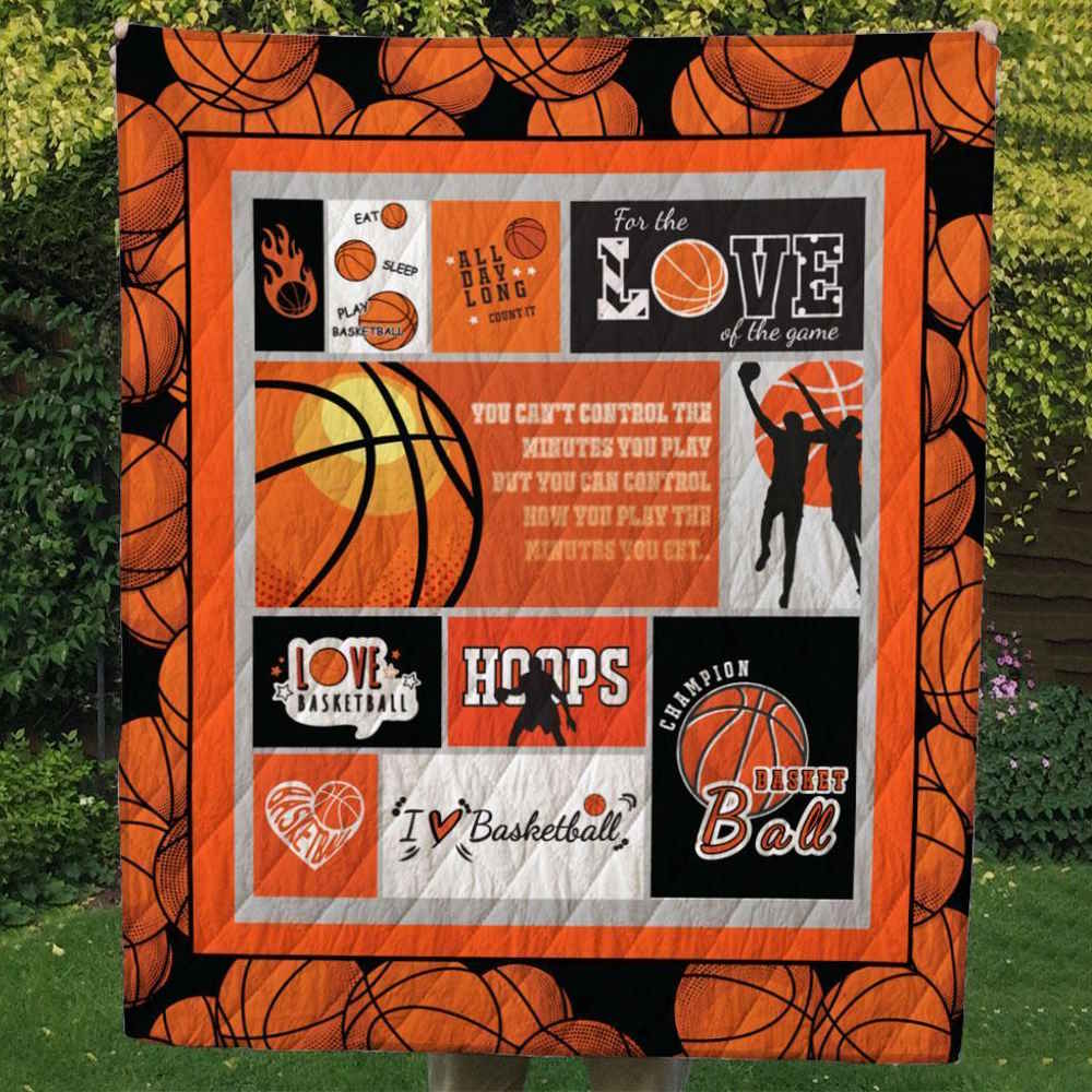 Gtstyleslove Basketball Quilt Blanket