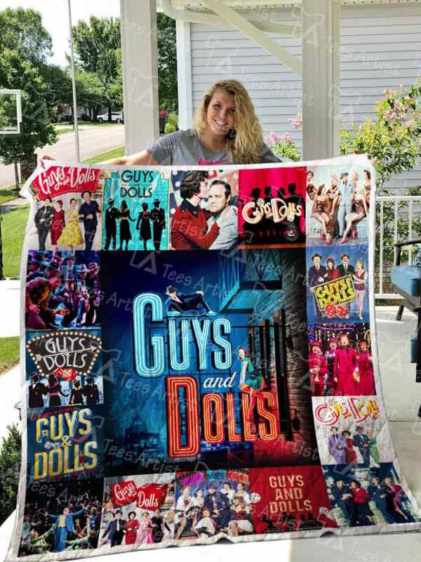 Guys And Dolls 3D Quilt Blanket