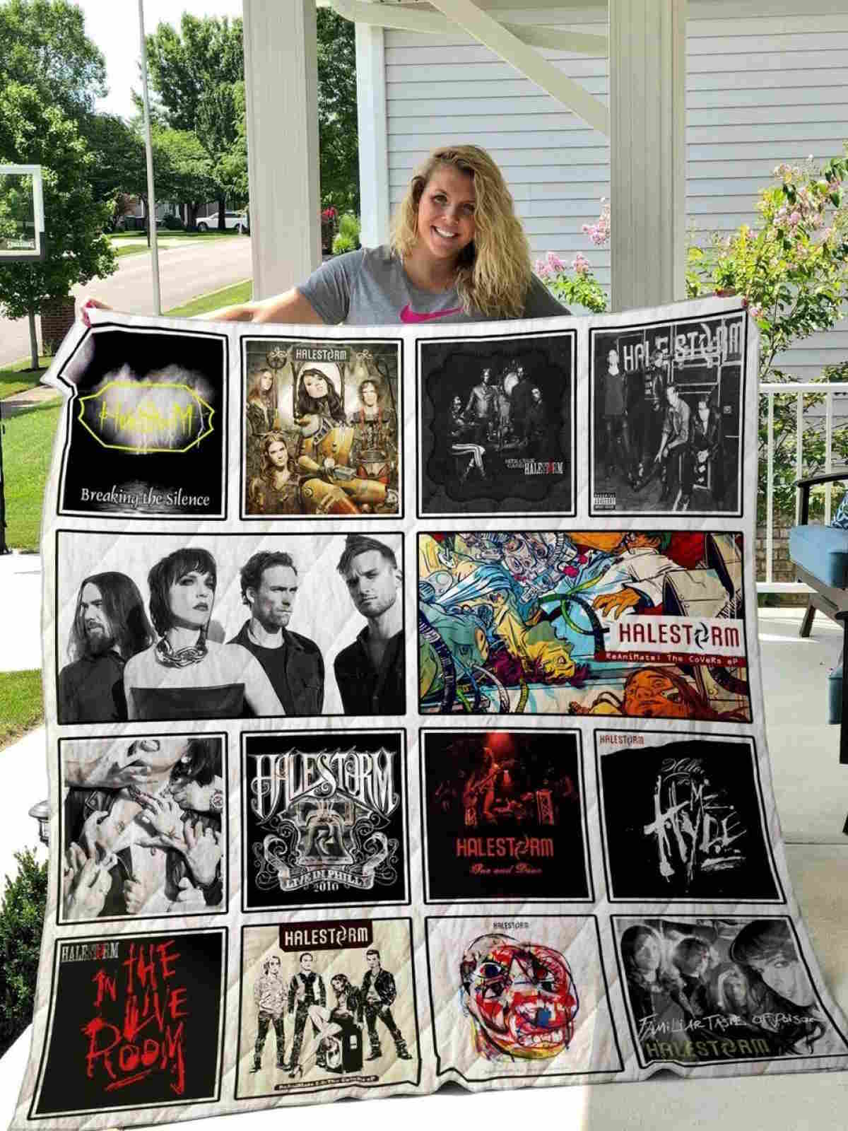 Halestorm Quilt Blanket