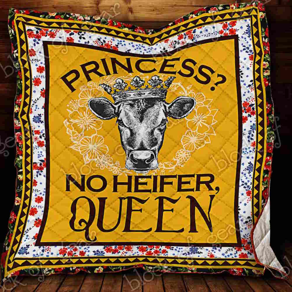 Heifer Queen 3D Quilt Blanket