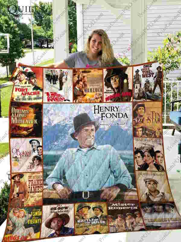 Henry Fonda 3D Quilt Blanket