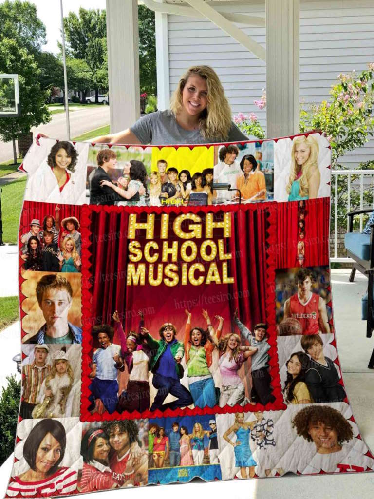 High School Musicial 3D Quilt Blanket