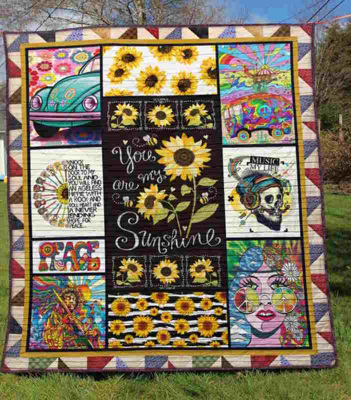 Hippe 3D Customized Quilt Blanket