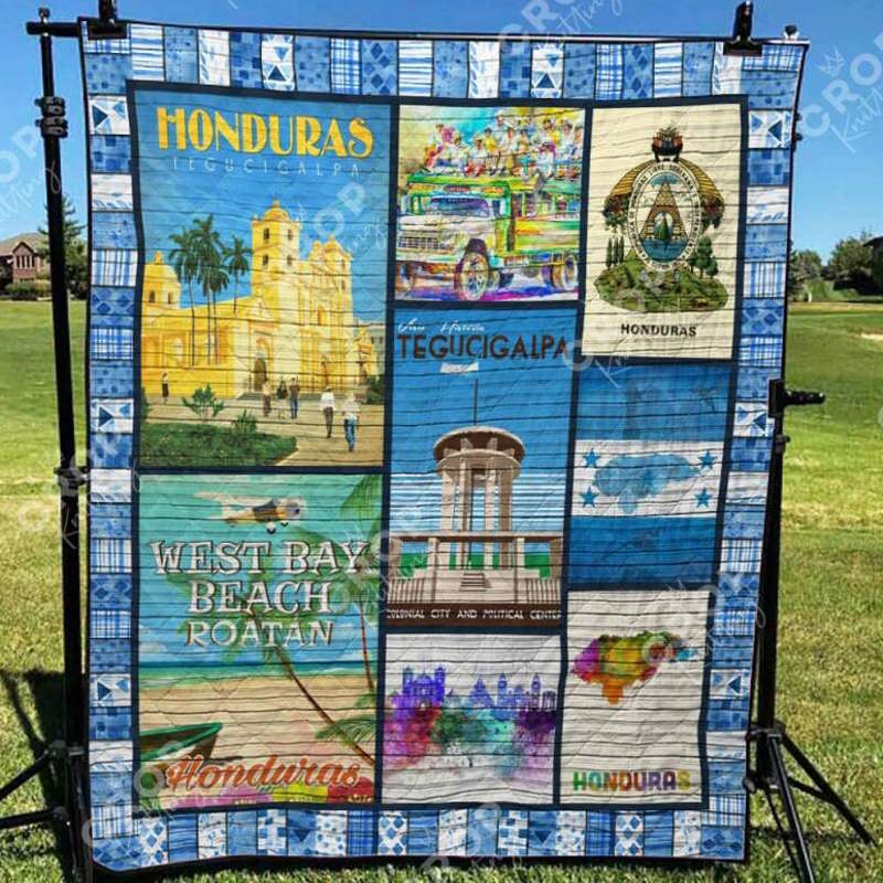 Honduras 3D Quilt Blanket