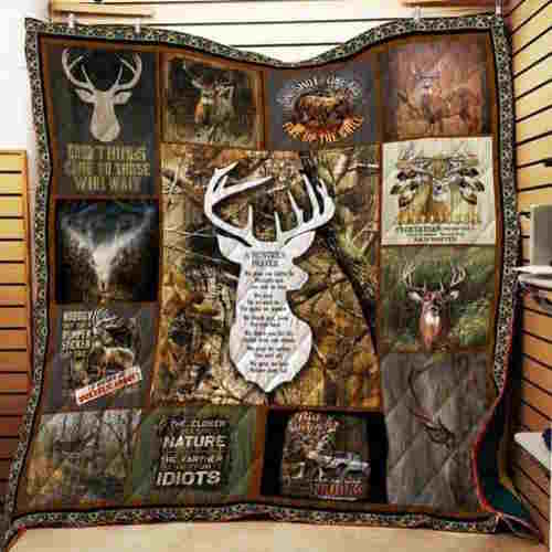 Hunting Quilt Blanket