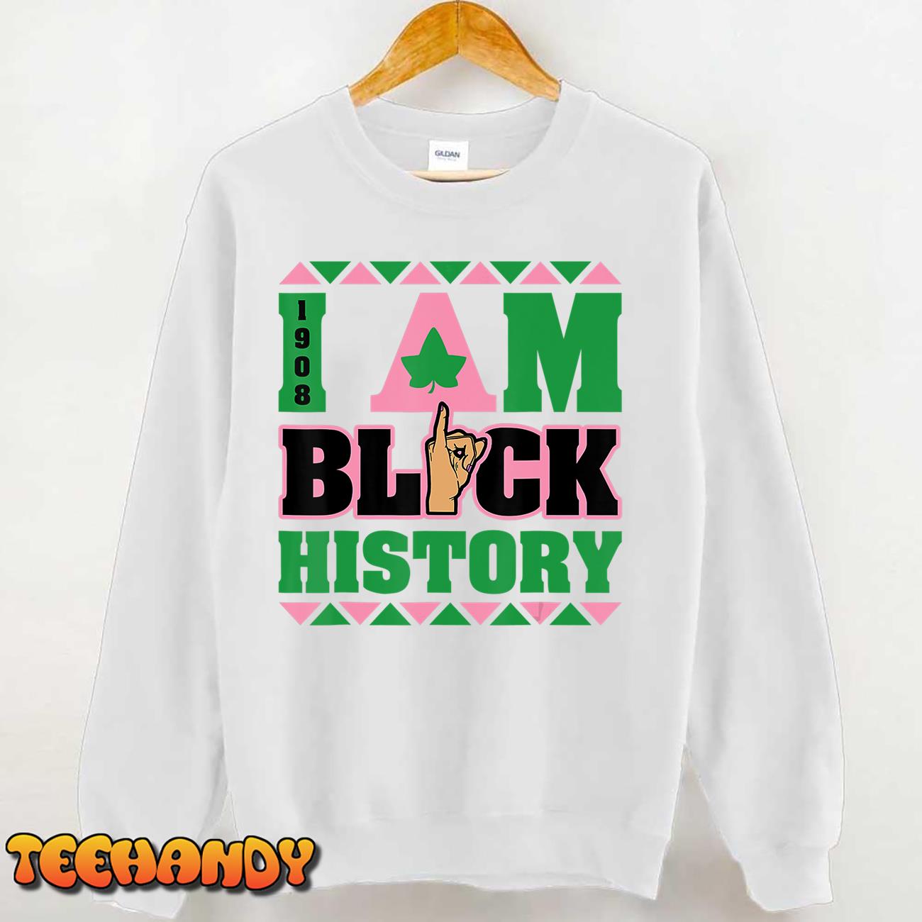 I Am Black History Womens AKA African Sorority T-Shirt