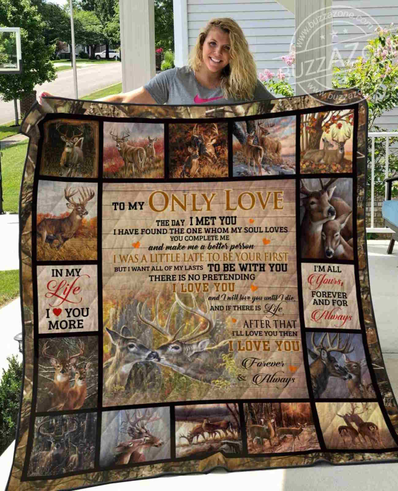 I Have Found The One Whom My Soul Loves Hunting Bt 3D Quilt Blanket