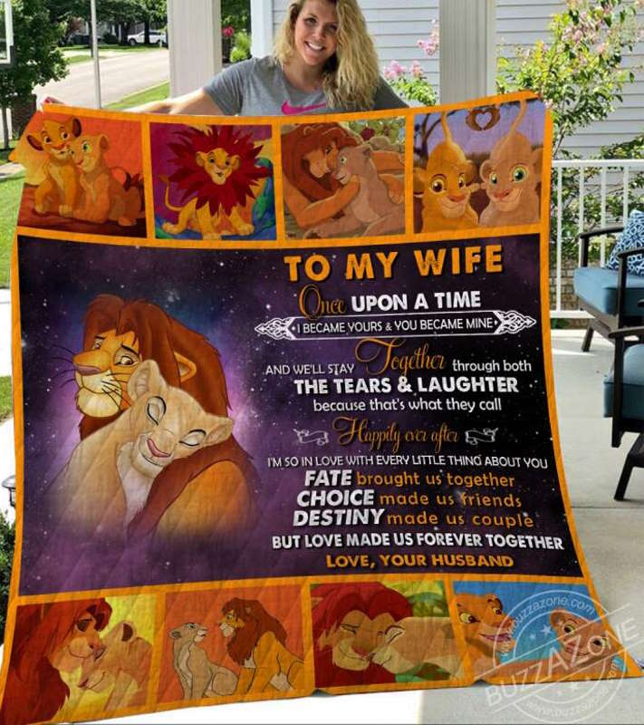 I’M So In Love Lion King Btt 3D Quilt Blanket