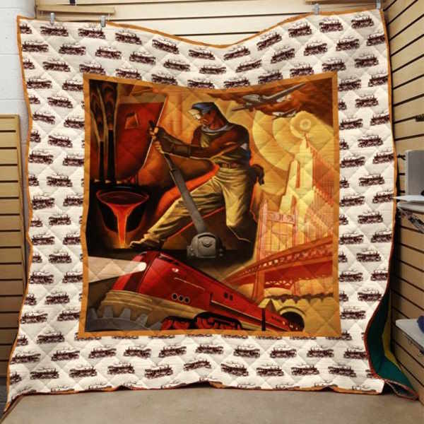 Integrity Printing 3D Quilt Blanket