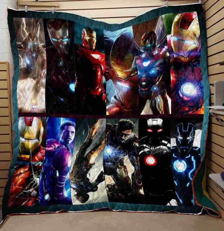 Iron Man Marvel Avengers 3D Quilt Blanket