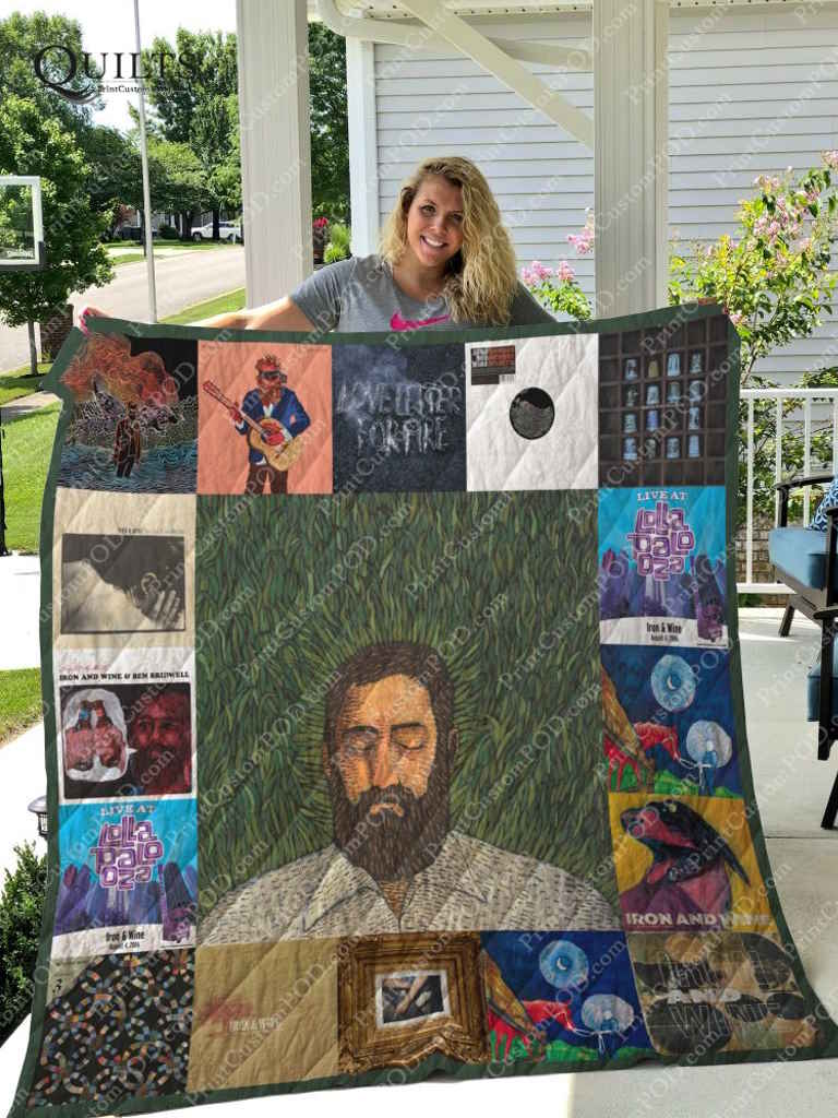 Iron Wine Albums 3D Quilt Blanket