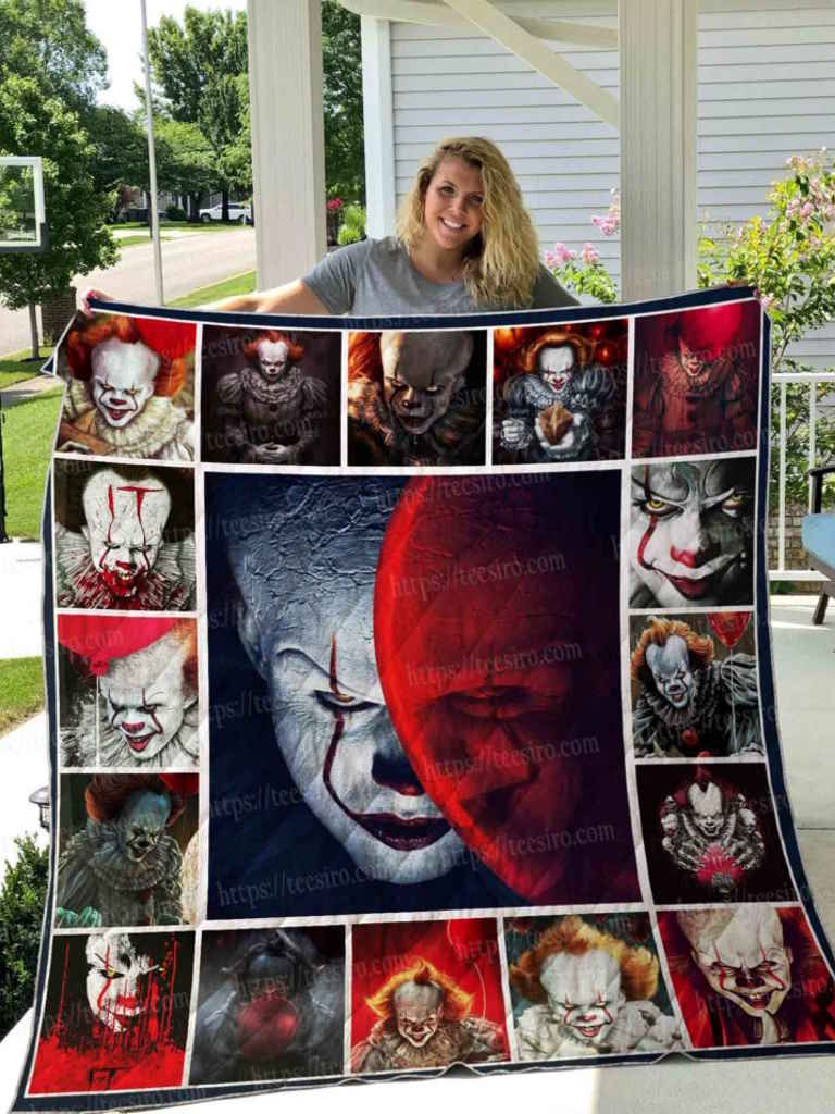 It Pennywise 3D Quilt Blanket