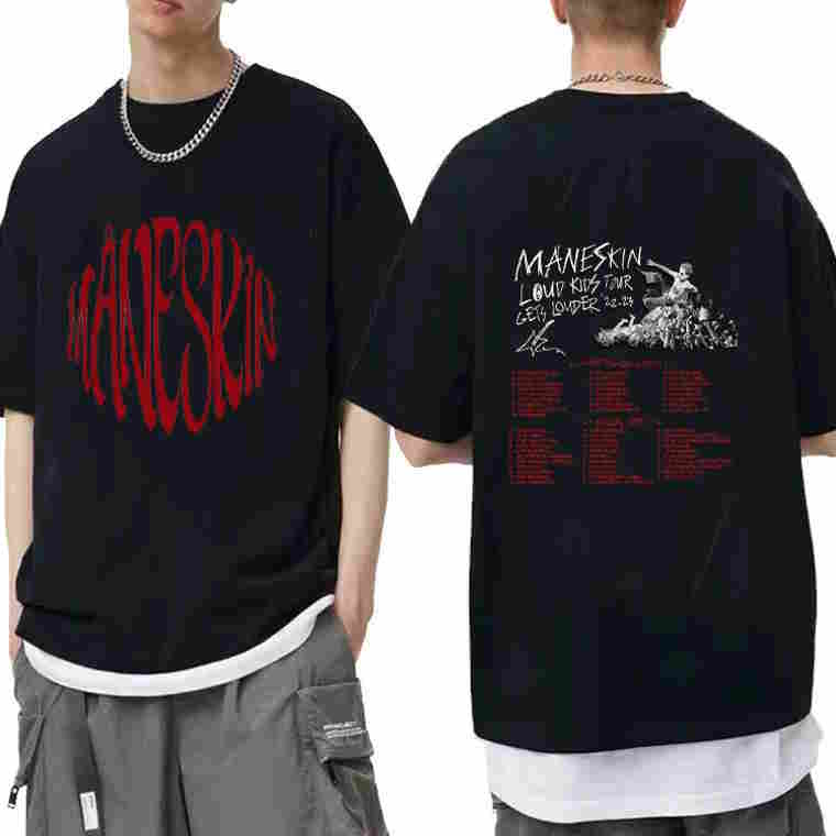 Italian Music Band Shirt The Loud Kids 2023 Tour Maneskin Fan Gift Shirt