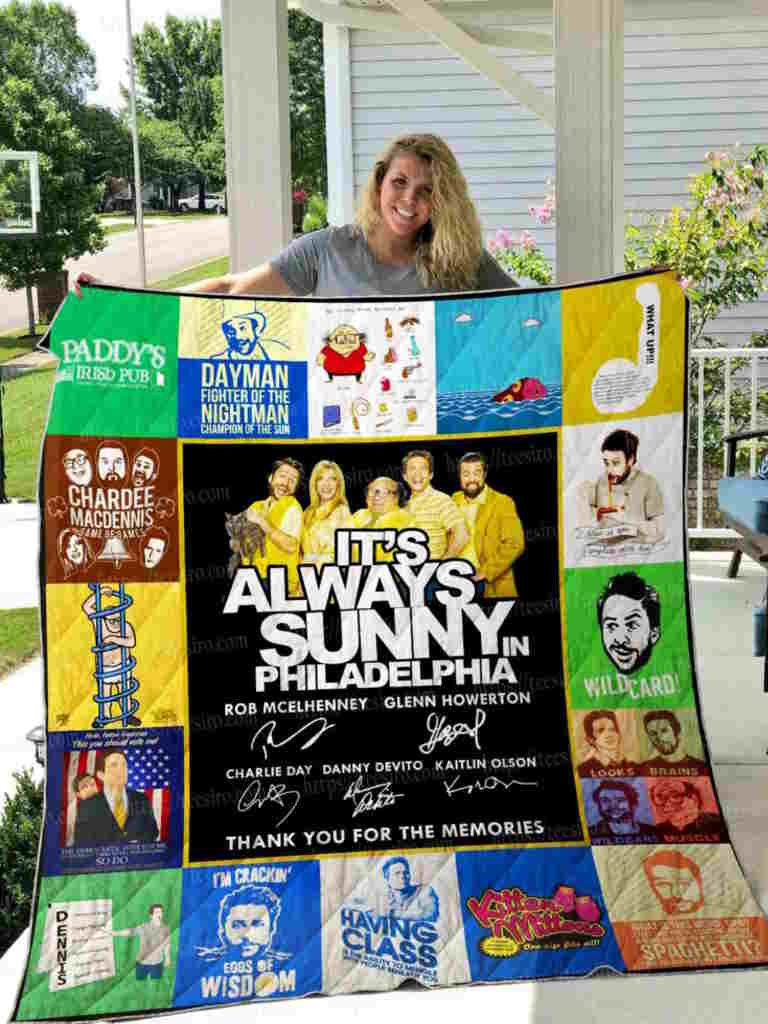 It’S Always Sunny In 3D Quilt Blanket