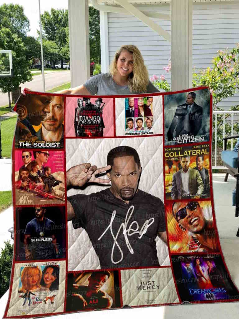 Jamie Foxx 3D Quilt Blanket