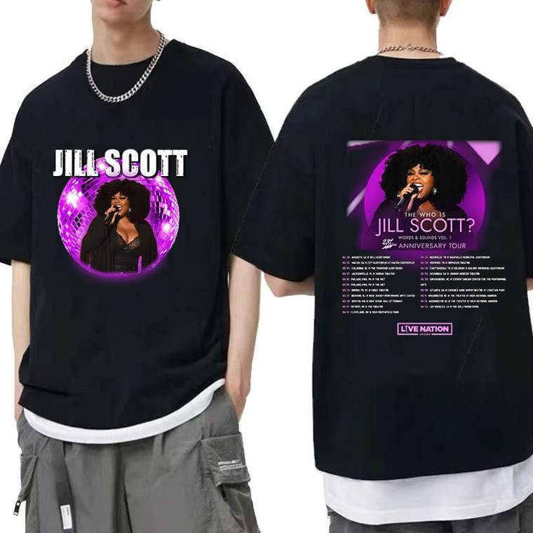 Jill Scott World Tour Shirt The Who Is Jill Scott Tour Shirt