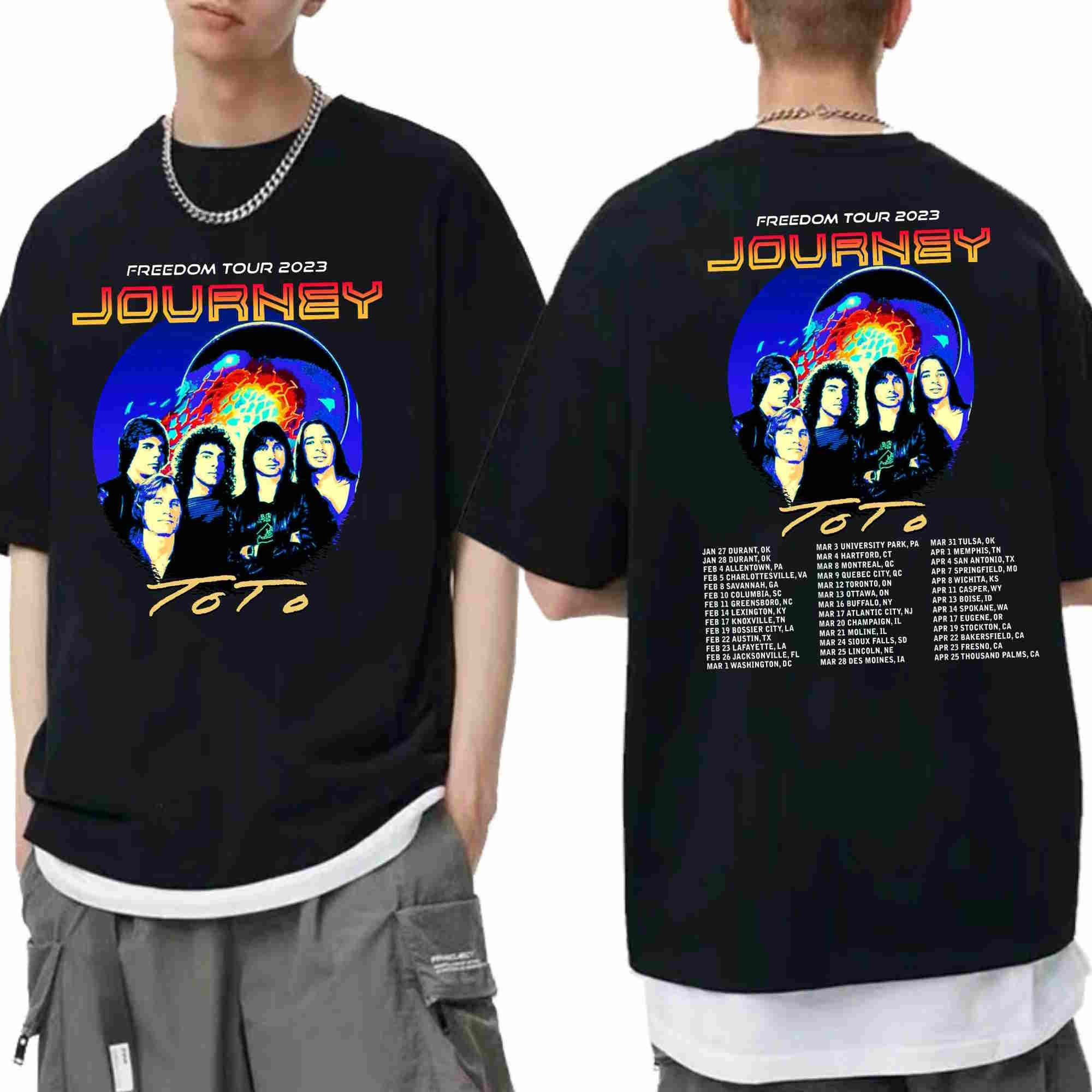Journey 2023 Freedom Tour Shirt