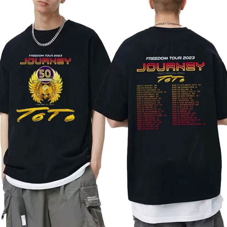 Journey 2023 Freedom Tour Shirt, 2023 Journey Concert T Shirt