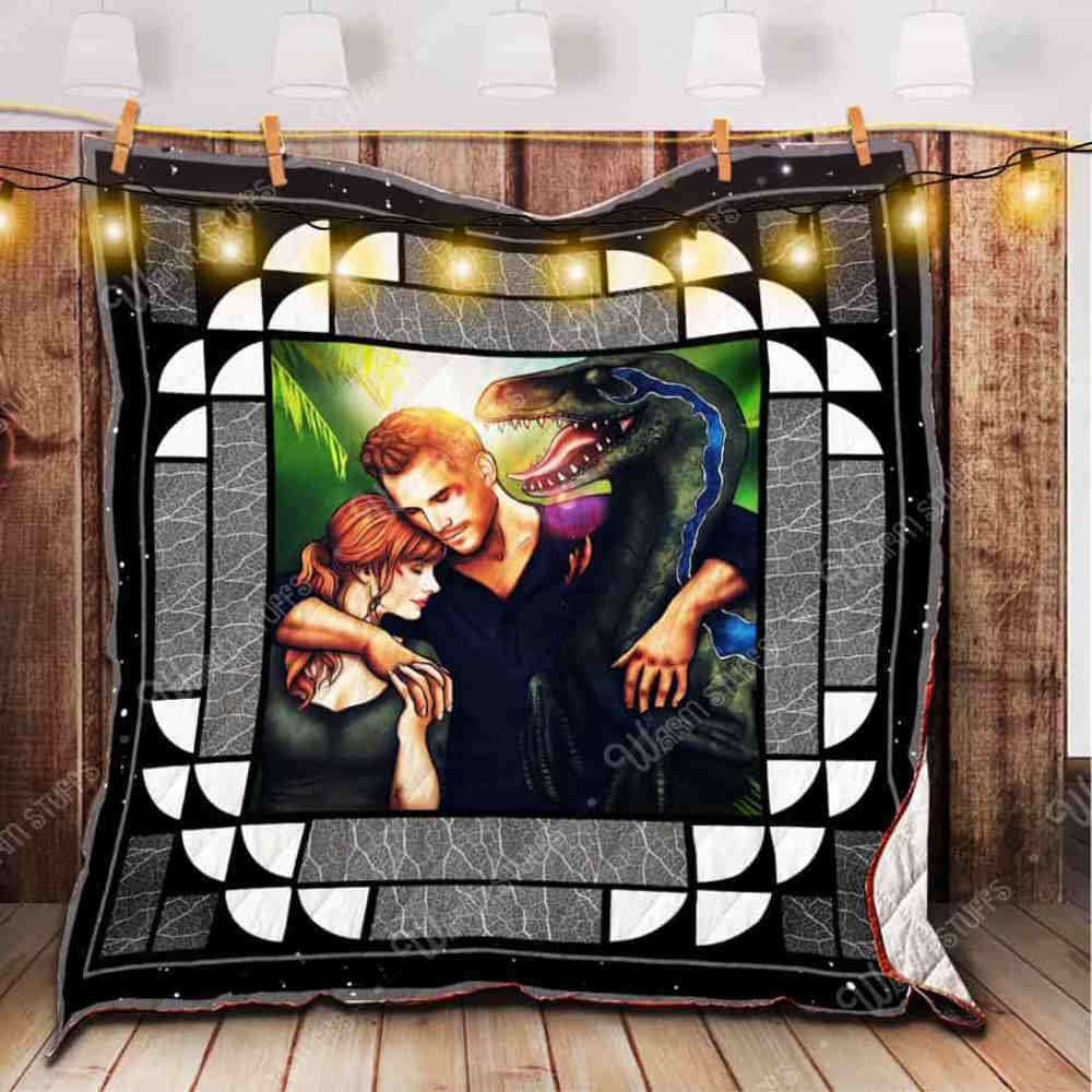 Jurassic World 3D Quilt Blanket