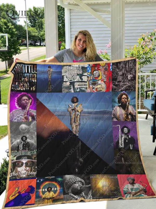 Kamasi Washington Albums 3D Quilt Blanket