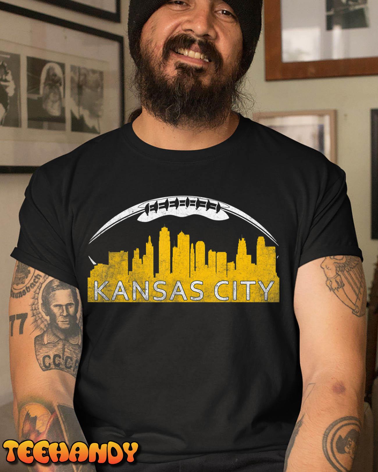 Kansas City Missouri Retro Vintage Style Kansas City T-Shirt