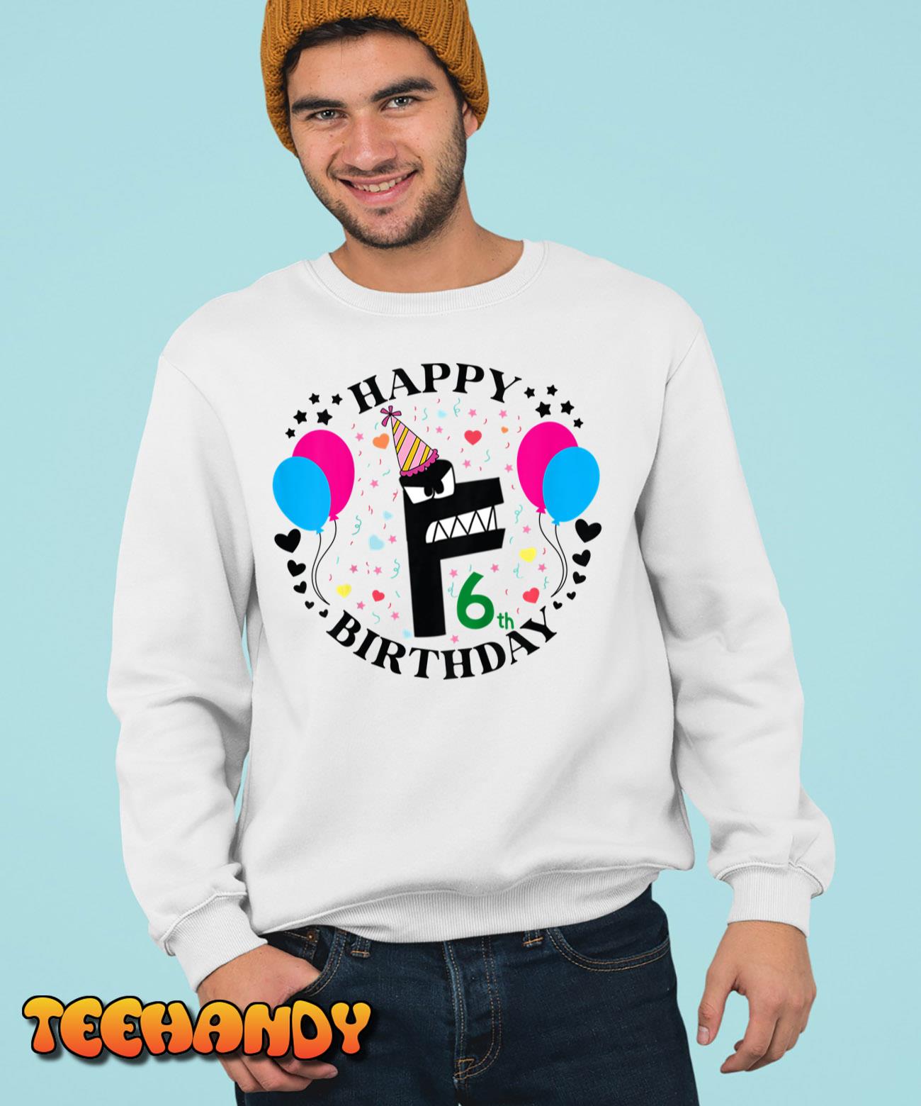 Alphabet Lore letter F T-Shirt