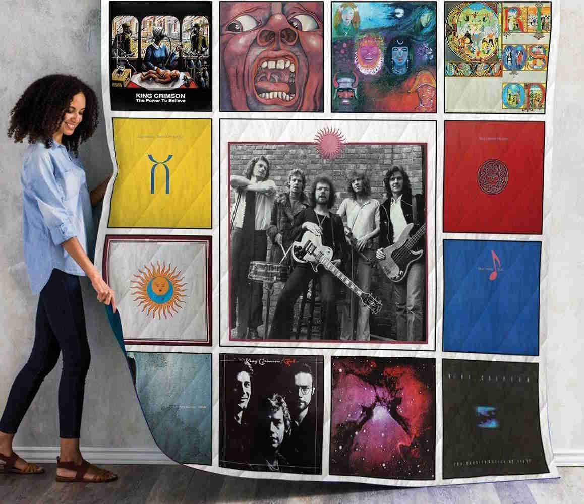 King Crimson Studio Albums 3D Quilt Blanket