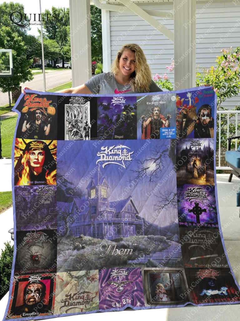 King Diamond Albums 3D Quilt Blanket