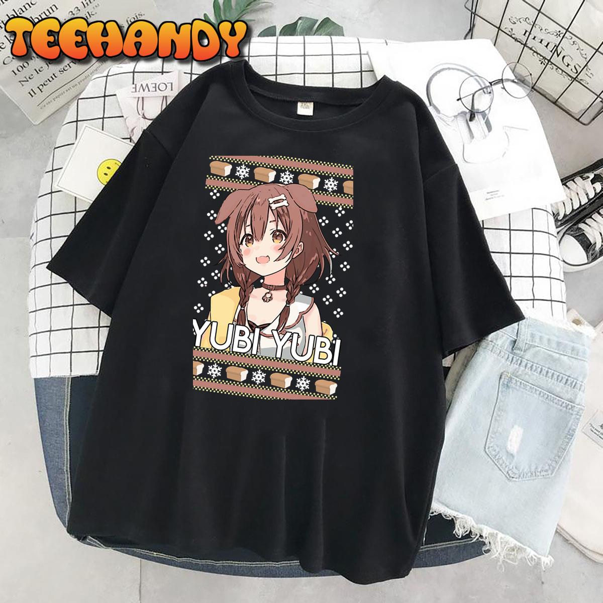 Korone Yubi Yubi Hololive Christmas Unisex T-Shirt