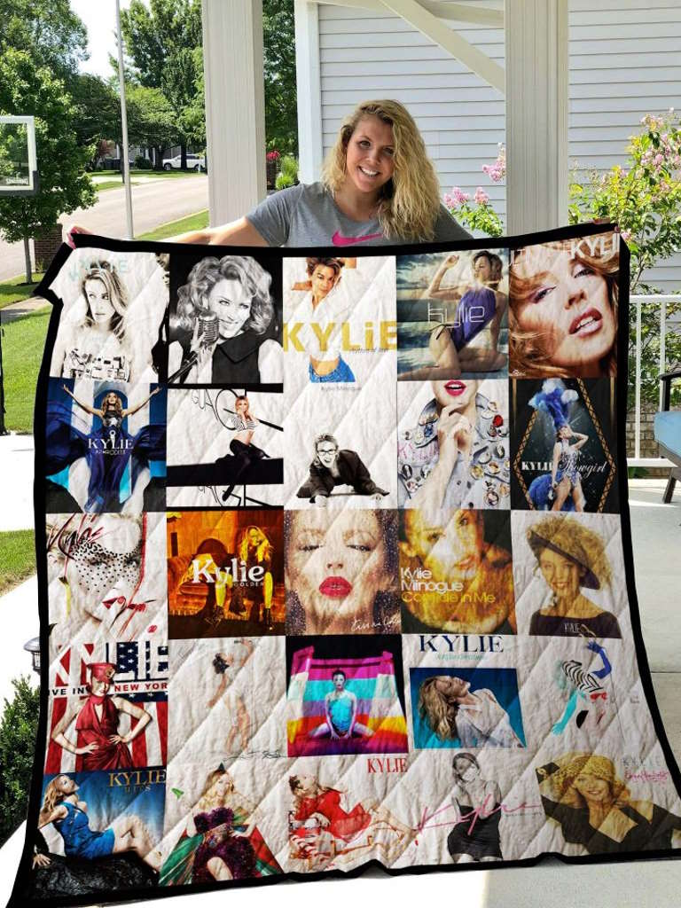 Kylie Minogue New Arrival Quilt Blanket