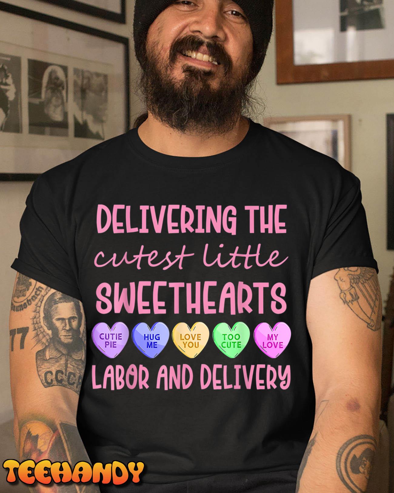 Labor and Delivery Nurse Valentine’s Day, L&D nurse T-Shirt