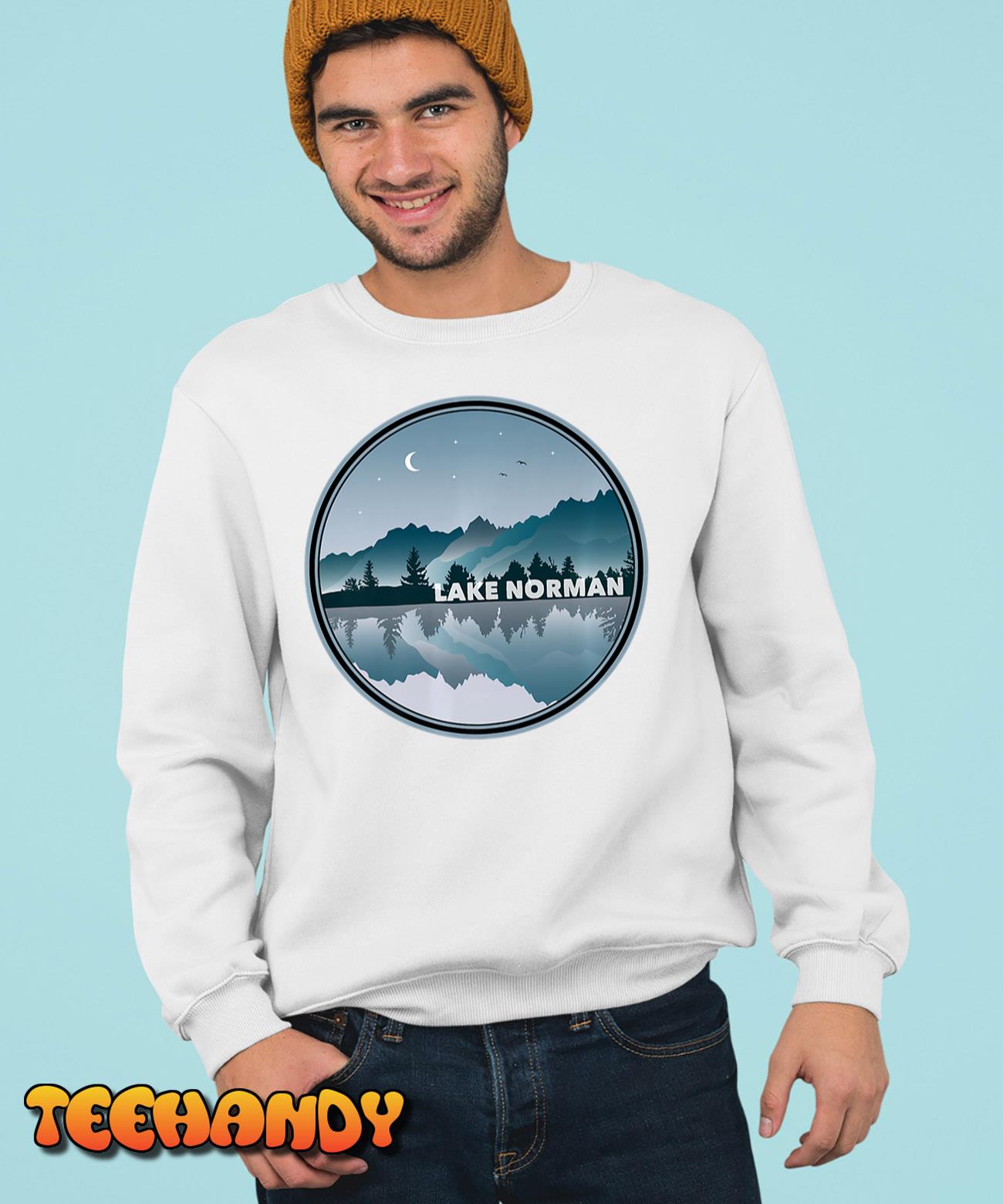 Lake Norman North Carolina Reflection Premium T-Shirt