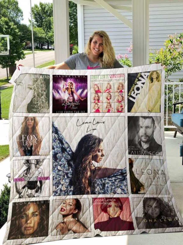 Leona Lewis Albums 3D Quilt Blanket