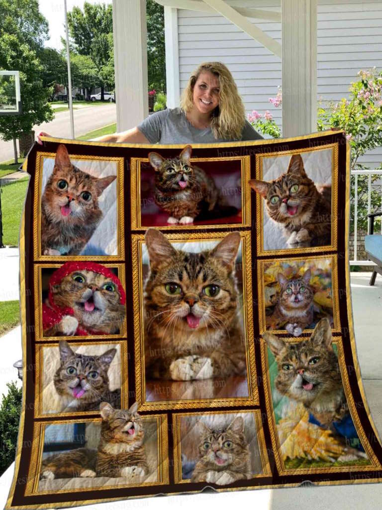 Lil Bub 3D Quilt Blanket