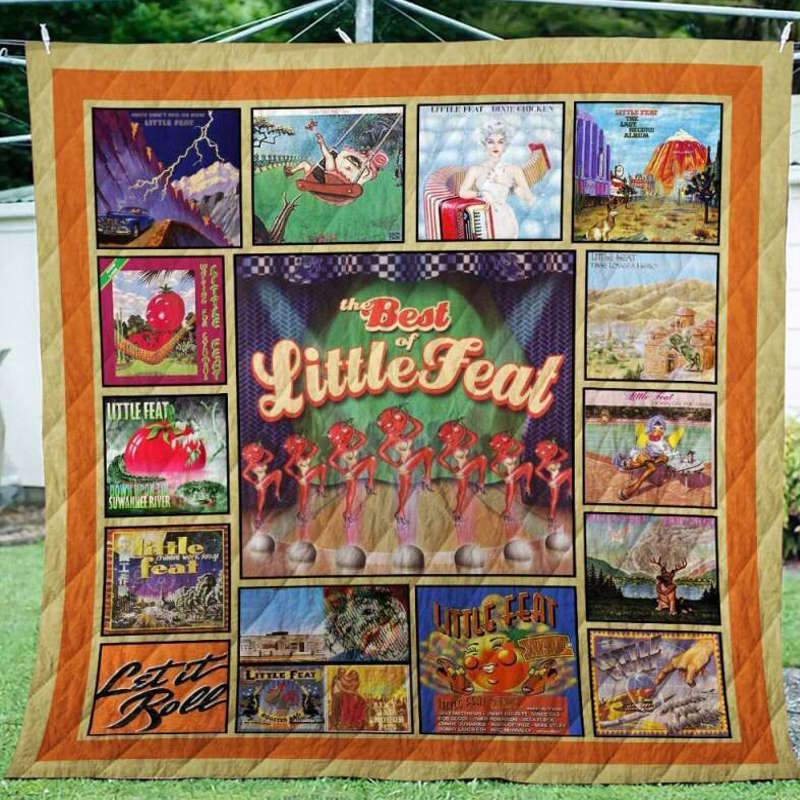 Little Feat 3d Quilt Blanket