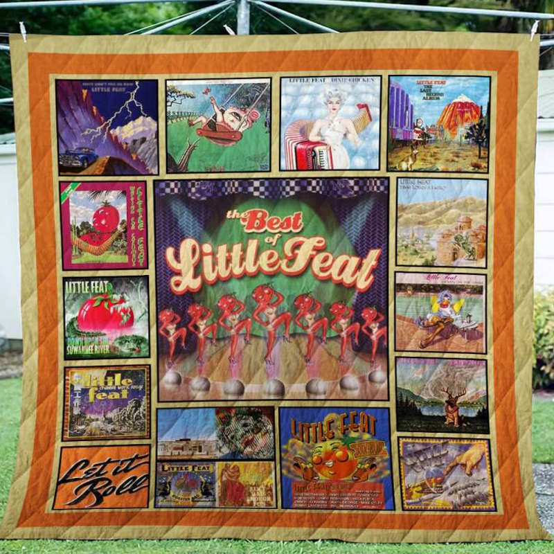 Little Feat Albums Quilt Blanket