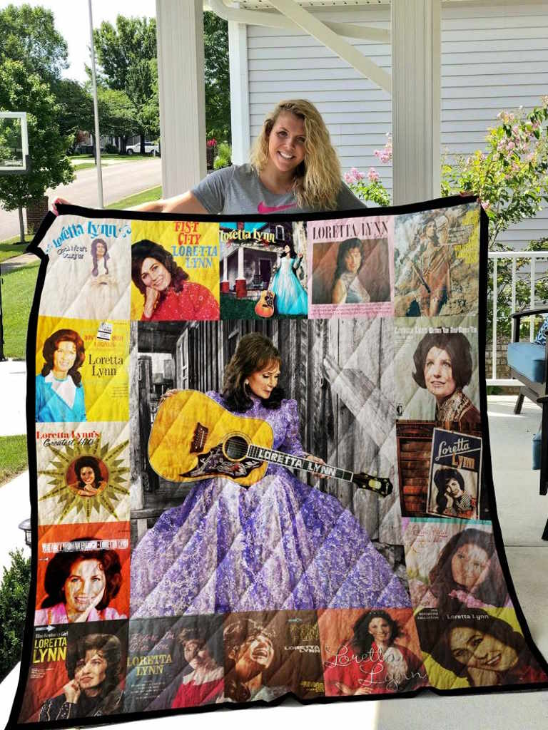 Loretta Lynn 3D Quilt Blanket