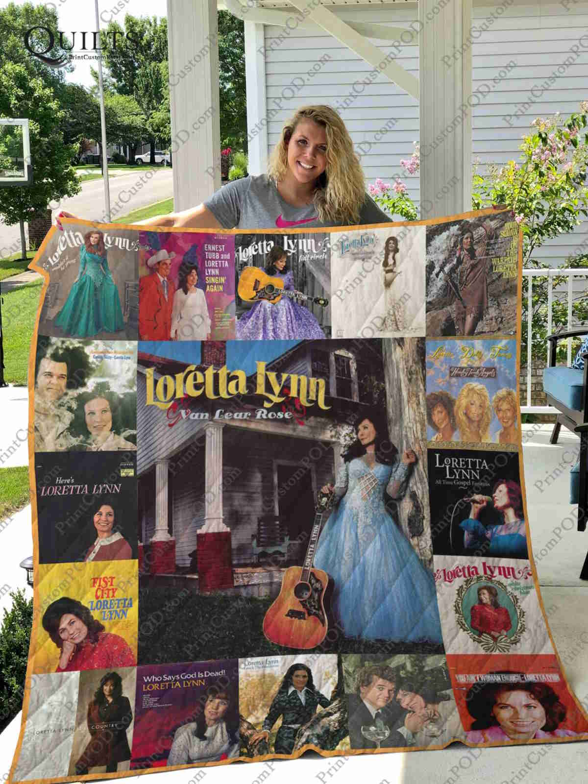 Lorretalyn 3D Quilt Blanket