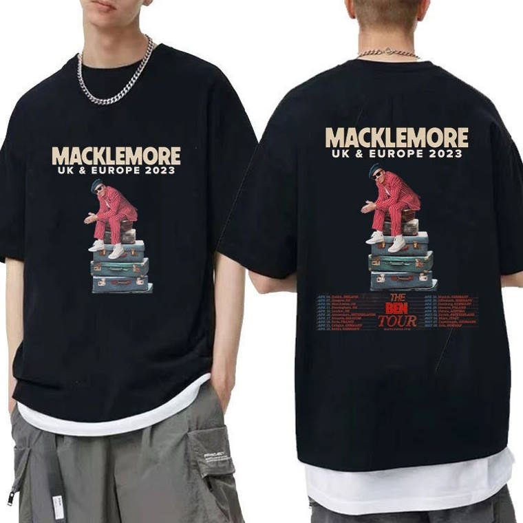 Macklemore The Bend Tour UK EU Tour 2023 Shirt