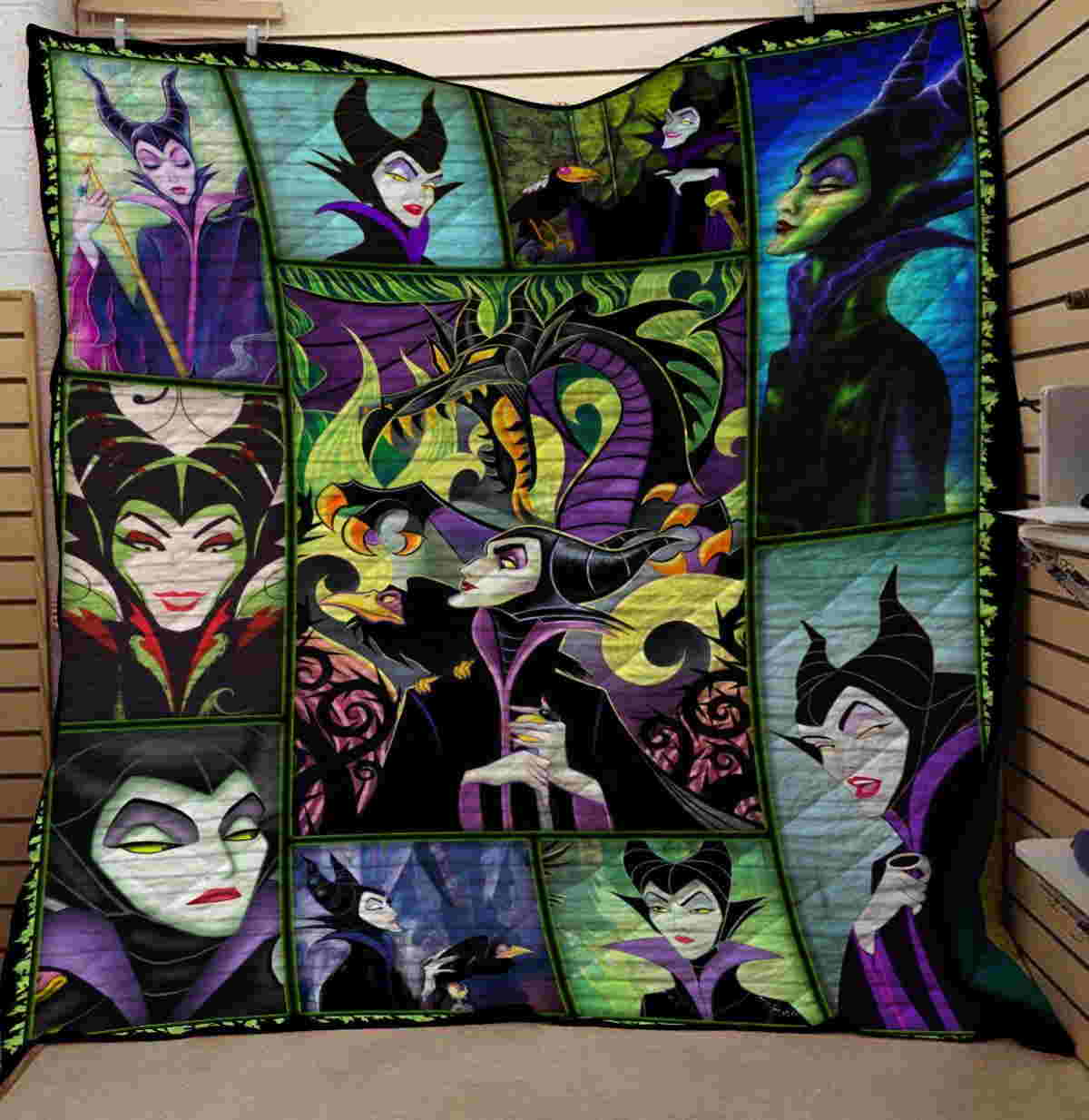 Maleficent Quilt Blanket