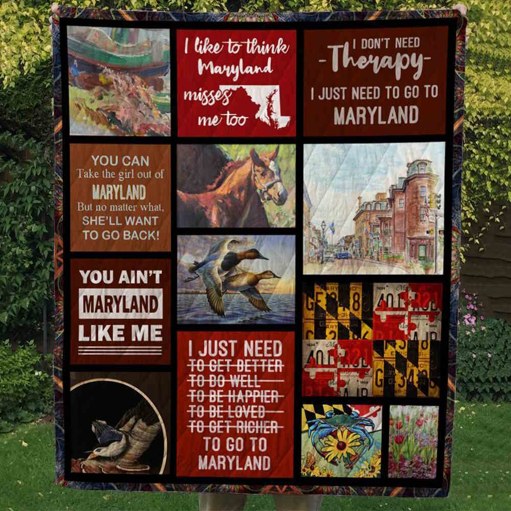 Maryland Quilt Blanket