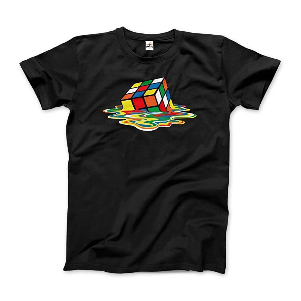 Melting Rubiks Cube T Shirt