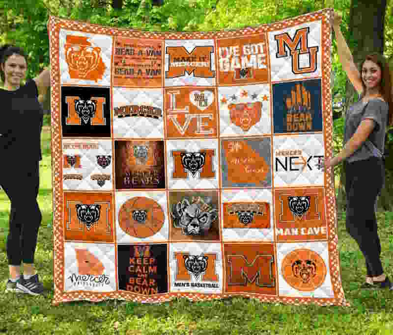 Mercer Bears 3D Quilt Blanket