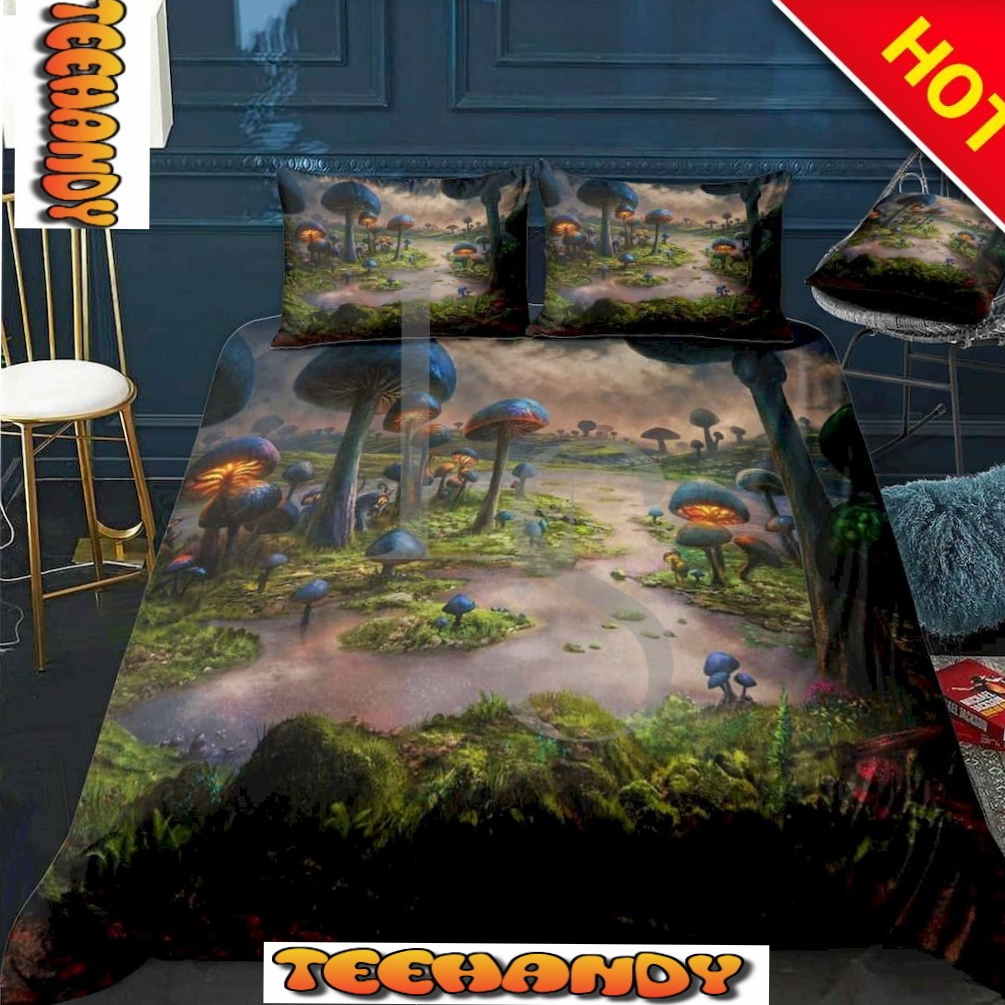 Mushroom Trip Bedding Set