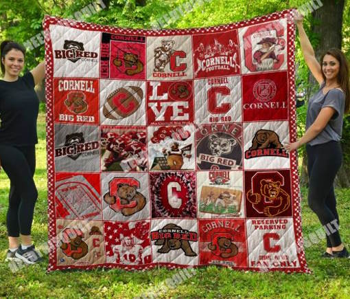 Ncaa Cornell Big Red 3D Quilt Blanket