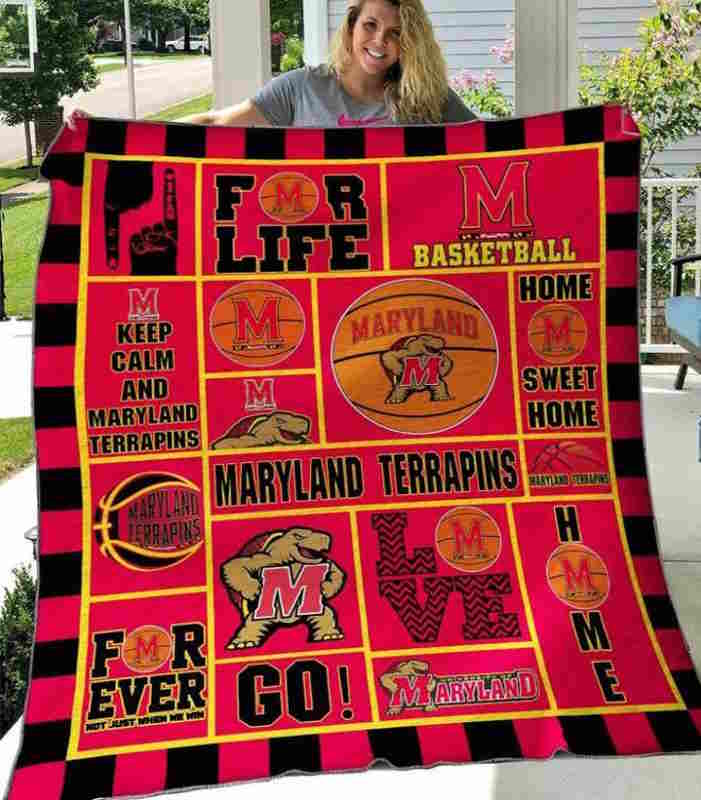 Ncaa Maryland Terrapins 3D Quilt Blanket