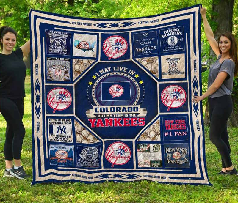 New York Yankeescolorado 3D Quilt Blanket