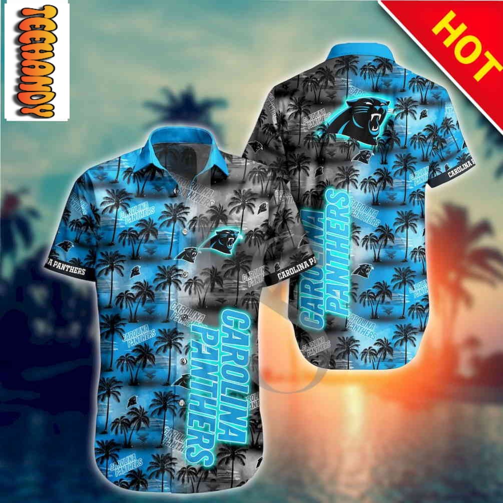 NFL Carolina Panthers Aloha Hawaiian Shirt