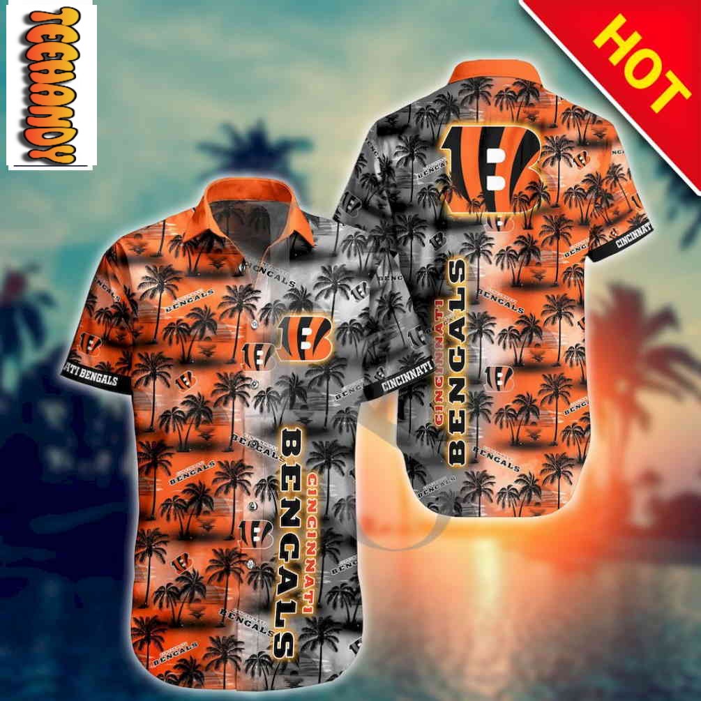 NFL Cincinnati Bengals Aloha Hawaiian Shirt