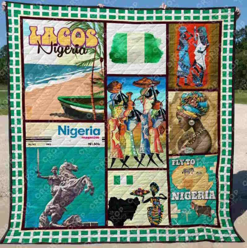 Nigeria 3D Quilt Blanket